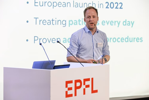 12th edition of the Startup Champions Seed Night 2023 at the Rolex Forum at EPFL