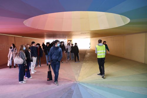 Journée des Gymnasiens accueil et stands 