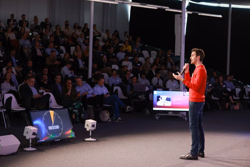 12th edition of the Startup Champions Seed Night 2023 at the Rolex Forum at EPFL