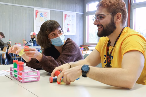 Journée de sensibilisation aux Sciences à Thoune. Organisé par le service de promotion des études