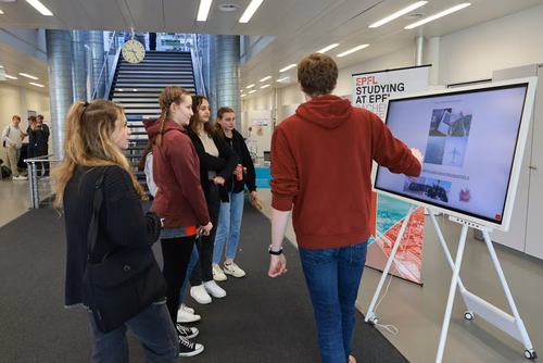 Journée de sensibilisation aux Sciences à Soleure. Organisé par le service de promotion des études 