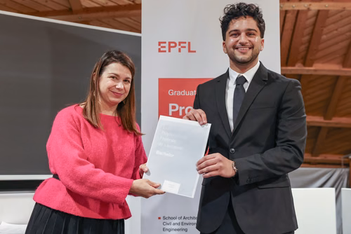 Remise de Diplômes Bachelor EPFL 2025 à la section de Génie Civil 