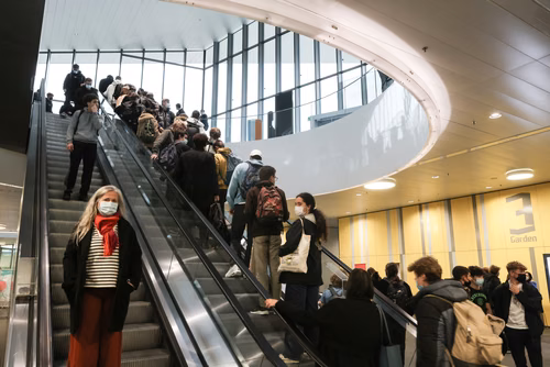 Journées des gymnasiens accueil et stands 