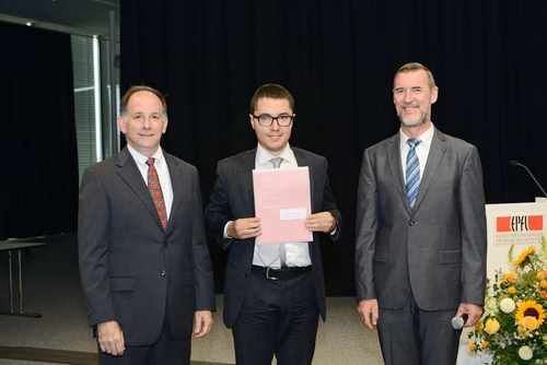 Remise des masters en informatique et systèmes de communication, le 1 octobre 2016