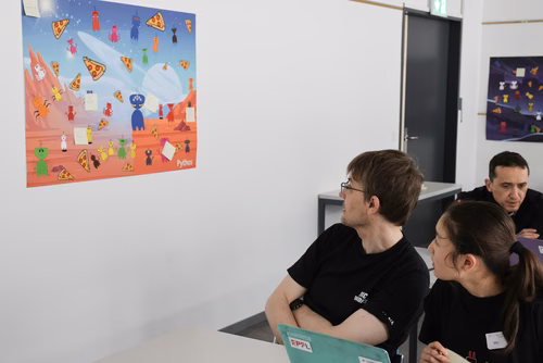 Le Meet up national annuel du Coding club des filles sur le campus de l’EPFL Service de promotion des sciences SPS 