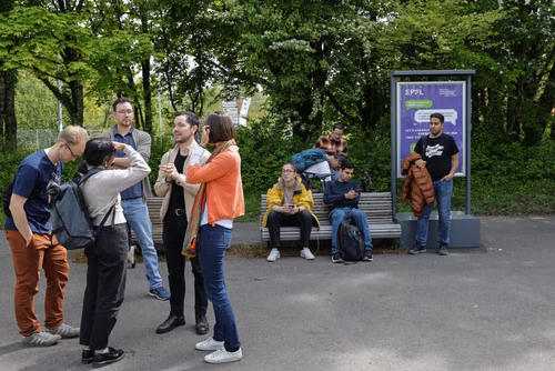 Bike to work is a team challenge that encourages the EPFL community to cycle to campus during May and June.