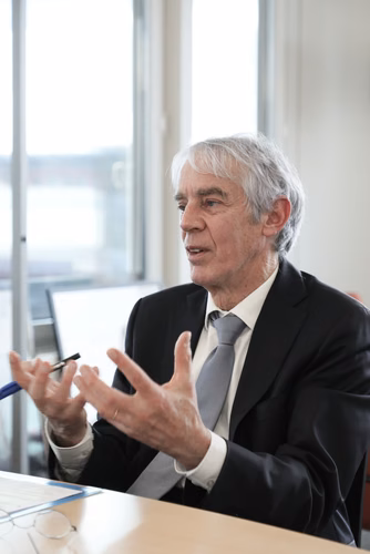Noria Hernandez Rectrice de l'UNIL & Martin Vetterli président EPFL
