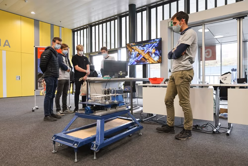 Journée des Gymnasiens accueil et stands 