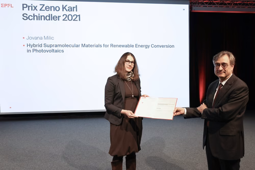 Cérémonie de remise des prix EPFL d'éducation et de recherche