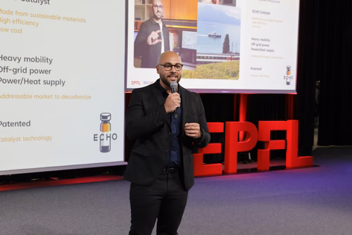 13th edition of the Startup Champions Seed Night 2024 at the Rolex Forum at EPFL.