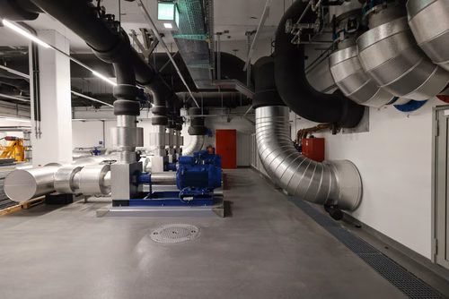 Centrale de chauffe 
