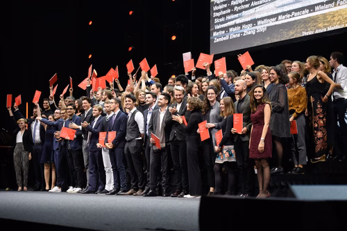 Convocation of the graduating class Architecture