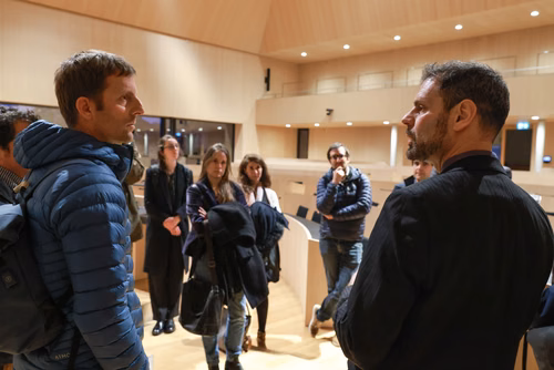 Rencontre entre scientifiques et politiciens au Grand Conseil vaudois sur invitation de Mme Séverine Evéquoz, Présidente du Grand-Conseil :
