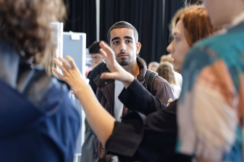 Session posters et présentations lors de la "PHYSICS DAY 2023"