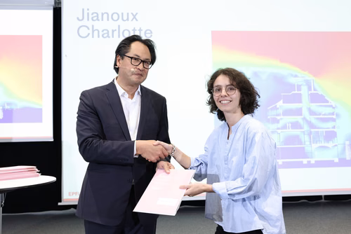 Remise des masters en Architecture 