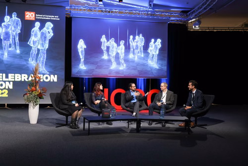 Cette année, la Faculté informatique et communications célèbre son 20e anniversaire, une étape importante dans un domaine qui s’est transformé au cours des deux dernières décennies. Durant cette période, des milliers d’étudiantes et étudiants en bachelor, en master et en doctorat ont obtenu leur diplôme, et ont ensuite contribuer à l’évolution de la branche, tant dans le milieu universitaire que dans le secteur privé.
