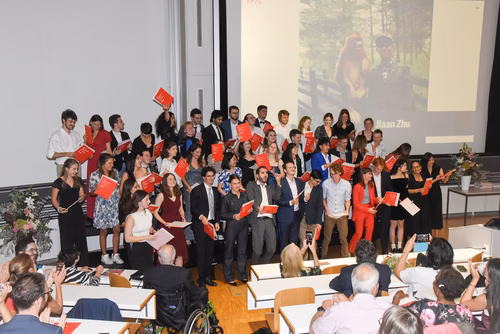 Remise des masters en Sciences de la Vie