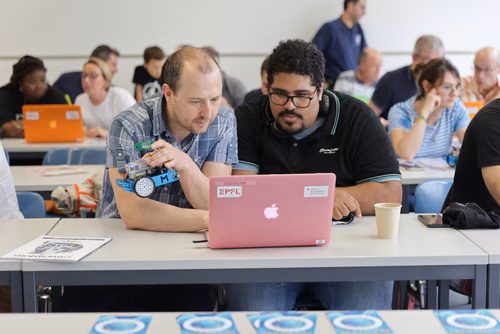 Le Meet up national annuel du Coding club des filles sur le campus de l’EPFL