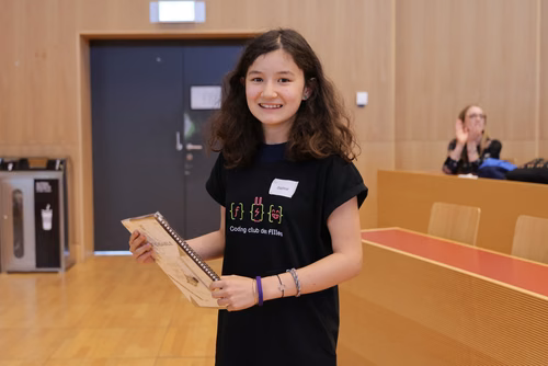 Le Meet up national annuel du Coding club des filles sur le campus de l’EPFL