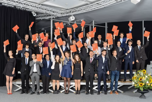Remise des masters en informatique et systèmes de communication, le 1 octobre 2016