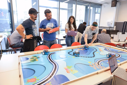 Le tout premier Meet up national du Coding club des filles s'est déroulé sur le campus de l’EPFL à Lausanne.