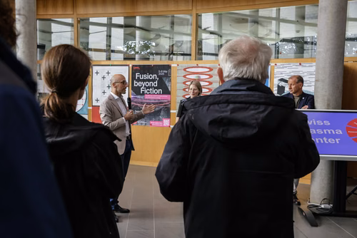 As part of Fusion Week, a global celebration of fusion energy, the Swiss Plasma Center and the Laboratory for Experimental Museology (eM+) are pleased to welcome you to their immersive exhibition: Fusion, beyond Fiction: a journey into the future of energy. 