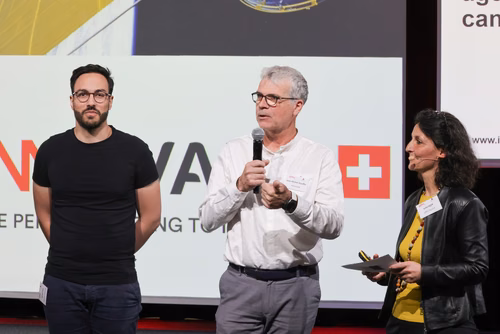 13th edition of the Startup Champions Seed Night 2024 at the Rolex Forum at EPFL.