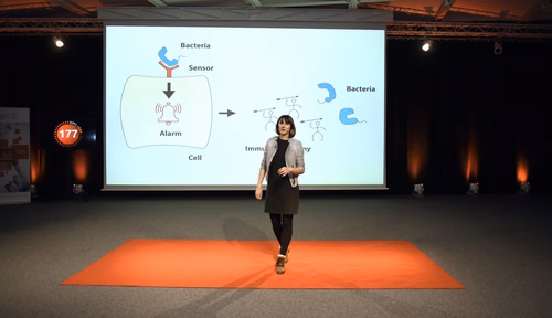 The challenge of the My Thesis in 180 Seconds contest is to describe a complicated scientific subject in layman’s terms so that the general public can easily understand it
