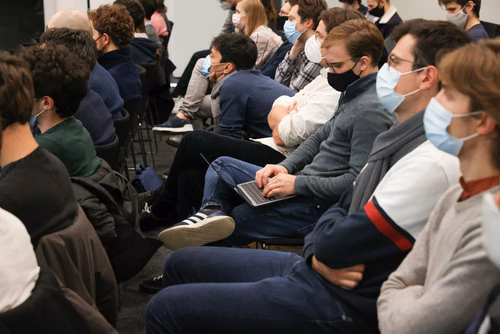 The Conference on Neural Information Processing Systems (NeurIPS) is the main machine learning conference.