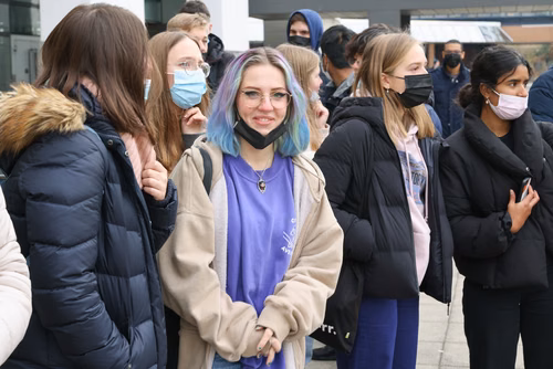 Journée des Gymnasiens accueil et stands 