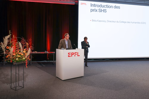 Cérémonie de remise des prix EPFL d'éducation et de recherche