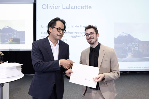 Remise des masters en Architecture 