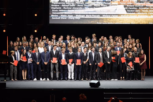 Convocation of the graduating class Architecture