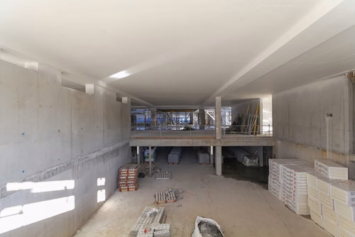 Chantier halles mécaniques