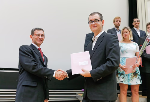 Remise des masters en Microtechnique, le 3 octobre 2015